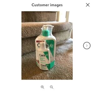 CeraVe Foaming Facial Cleanser.